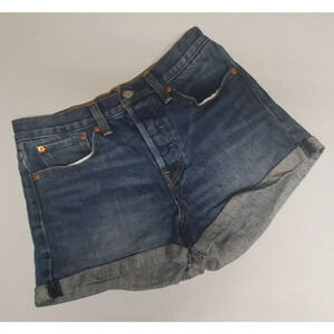 Levi's 501 Cutoff Shorts White Oak Cone Denim